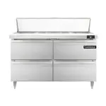 Continental Refrigerator D48N12-D, Refrigerated Counter, Sandwich / Salad Unit