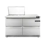 Continental Refrigerator , D48N12M-FB-D, Refrigerated Counter, Mega Top Sandwich / Salad Unit