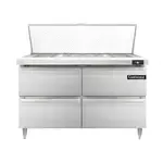 Continental Refrigerator , D48N18M-D, Refrigerated Counter, Mega Top Sandwich / Salad Unit
