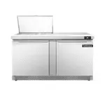 Continental Refrigerator , D60N12M-FB, Refrigerated Counter, Mega Top Sandwich / Salad Unit