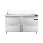 Continental Refrigerator D60N16-D, Refrigerated Counter, Sandwich / Salad Unit