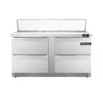 Continental Refrigerator , D60N16-FB-D, Refrigerated Counter, Sandwich / Salad Unit