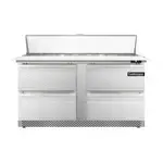 Continental Refrigerator , D60N16C-FB-D, Refrigerated Counter, Sandwich / Salad Unit