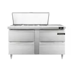 Continental Refrigerator , D60N18M-D, Refrigerated Counter, Mega Top Sandwich / Salad Unit