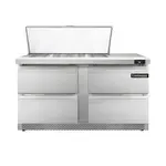 Continental Refrigerator , D60N18M-FB-D, Refrigerated Counter, Mega Top Sandwich / Salad Unit