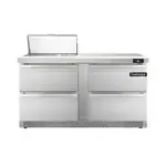 Continental Refrigerator , D60N8-FB-D, Refrigerated Counter, Sandwich / Salad Unit