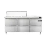 Continental Refrigerator , D72N12-D, Refrigerated Counter, Sandwich / Salad Unit