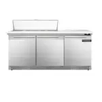 Continental Refrigerator D72N12C-FB, Refrigerated Counter, Sandwich / Salad Unit