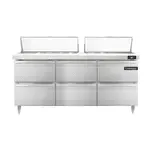 Continental Refrigerator , D72N18-D, Refrigerated Counter, Sandwich / Salad Unit