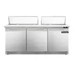 Continental Refrigerator D72N18C-FB, Refrigerated Counter, Sandwich / Salad Unit