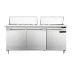 Continental Refrigerator , D72N18C, Refrigerated Counter, Sandwich / Salad Unit
