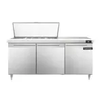 Continental Refrigerator , D72N18M, Refrigerated Counter, Mega Top Sandwich / Salad Unit