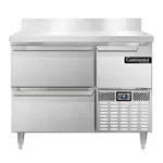 Continental Refrigerator DRA43NSSBS-D, Refrigerated Counter, Work Top
