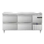 Continental Refrigerator , DRA68NSS-F, Refrigerator, Fish / Poultry