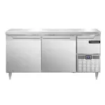 Continental Refrigerator DRA68NSS, Refrigerated Counter, Work Top