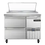 Continental Refrigerator PA43N-D, Refrigerated Counter, Pizza Prep Table