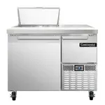 Continental Refrigerator RA43N6, Refrigerated Counter, Sandwich / Salad Unit