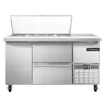 Continental Refrigerator , RA60N18M-D, Refrigerated Counter, Mega Top Sandwich / Salad Unit