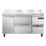 Continental Refrigerator RA60NBS-D, Refrigerated Counter, Work Top