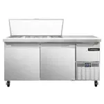 Continental Refrigerator , RA68N18M, Refrigerated Counter, Mega Top Sandwich / Salad Unit