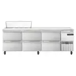 Continental Refrigerator RA93N10-D, Refrigerated Counter, Sandwich / Salad Unit