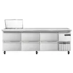 Continental Refrigerator , RA93N12M-D, Refrigerated Counter, Mega Top Sandwich / Salad Unit