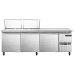 Continental Refrigerator RA93N24M, Refrigerated Counter, Mega Top Sandwich / Salad Unit