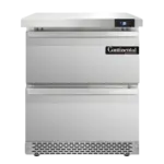 Continental Refrigerator SW27N-FB-D, Refrigerated Counter, Work Top