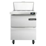 Continental Refrigerator SW27N8C-D, Refrigerated Counter, Sandwich / Salad Unit