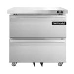 Continental Refrigerator , SW32N-U-D, Refrigerator, Undercounter, Reach-In