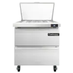 Continental Refrigerator , SW32N12M-D, Refrigerated Counter, Mega Top Sandwich / Salad Unit