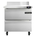 Continental Refrigerator SW32NBS-D, Refrigerated Counter, Work Top