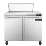 Continental Refrigerator SW36N8C, Refrigerated Counter, Sandwich / Salad Unit