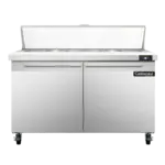 Continental Refrigerator SW48N12, Refrigerated Counter, Sandwich / Salad Unit