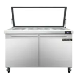 Continental Refrigerator SW48N18M-HGL, Refrigerated Counter, Mega Top Sandwich / Salad Unit