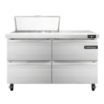 Continental Refrigerator SW48N8-D, Refrigerated Counter, Sandwich / Salad Unit