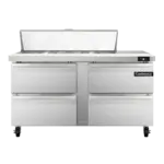 Continental Refrigerator SW60N12-D, Refrigerated Counter, Sandwich / Salad Unit