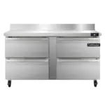 Continental Refrigerator SW60NBS-D, Refrigerated Counter, Work Top