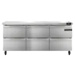Continental Refrigerator SW72N-D, Refrigerated Counter, Work Top