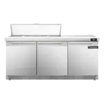 Continental Refrigerator SW72N12C-FB, Refrigerated Counter, Sandwich / Salad Unit
