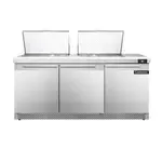 Continental Refrigerator , SW72N24M-FB, Refrigerated Counter, Mega Top Sandwich / Salad Unit
