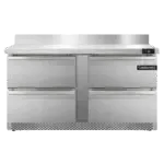 Continental Refrigerator SWF60NBS-FB-D, Freezer Counter, Work Top