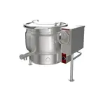 Crown Steam , ELT-40F_18KW_208V_1PH, Electric Steam Kettle Tilt Tri-Leg