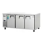 Everest Refrigeration ETR3, Refrigerator, Undercounter, Reach-In, 115V, 71-1/8" W, Self-Closing Door