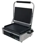 Global Solutions GS1620, Panini/Sandwich Grill, Heavy-Duty, 17" W