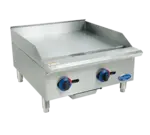 Globe C24GG, Griddle, Gas, Countertop
