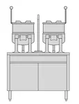 Groen 158670, Kettles / Table/Cabinet Mounted
