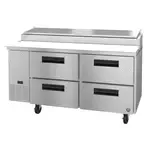 Hoshizaki , PR67A-D4, Refrigerated Counter, Pizza Prep Table