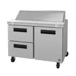 Hoshizaki SR48B-12D2, Refrigerated Counter, Sandwich / Salad Unit
