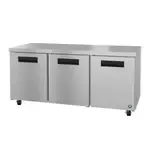 Hoshizaki , UR72B-01, Refrigerator, Undercounter, Reach-In